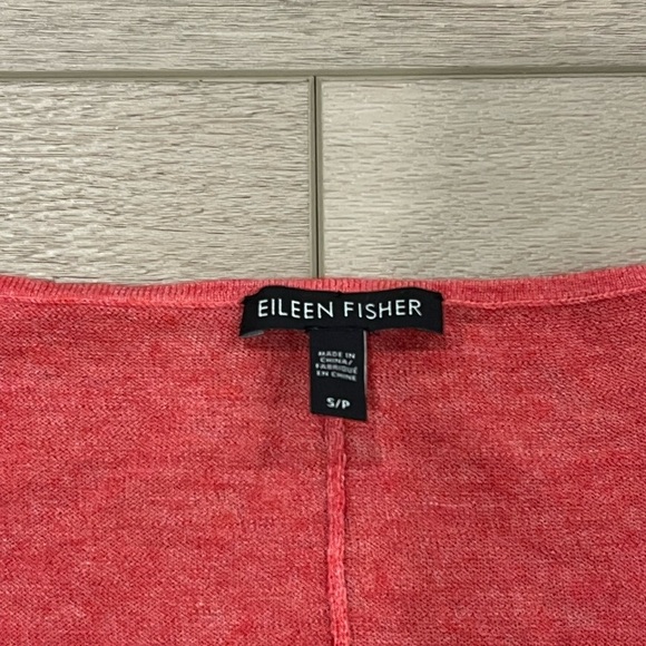 Eileen Fisher Tencel Alpaca Pullover Merino Wool S Tunic Top Sweater Lagenlook - Picture 2 of 6